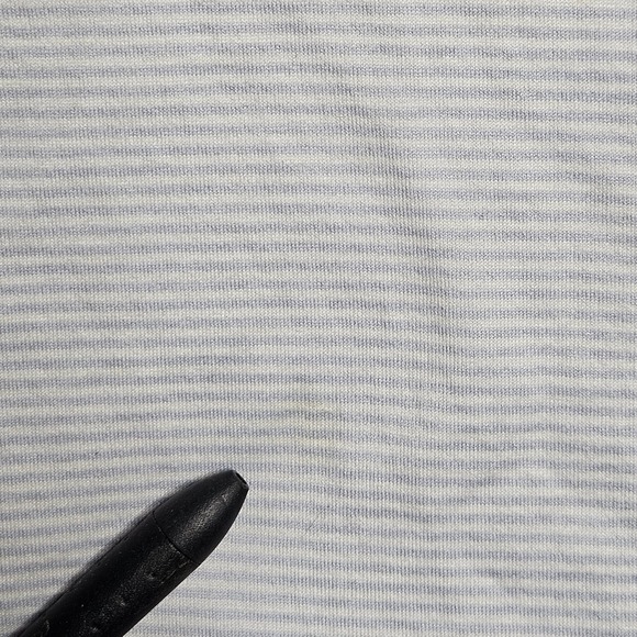 Peter Millar Polo Shirt Mens Large White Striped Pinehurst #2 Golf Logo Cotton - Picture 6 of 11